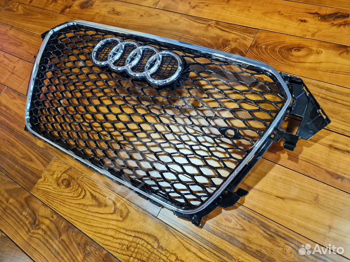 Решетка радиатора Chrome Audi RS4 B8 Facelift