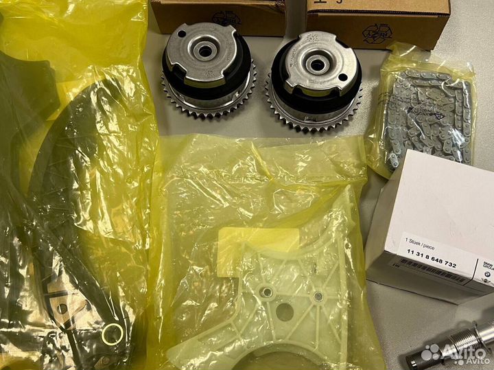 Комплект оригинальных цепей грм бмв N52