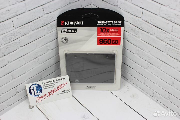 SSD Накопитель Kingston A400 SATA 960GB