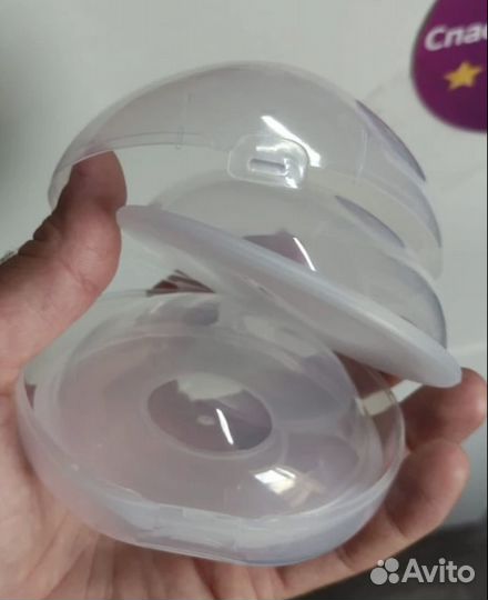 Силиконовые накладки на грудь для кормления