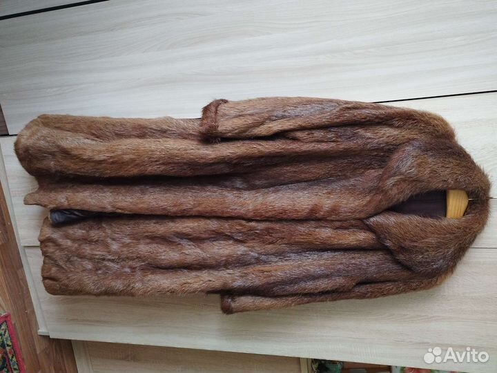 Нутриевая шуба