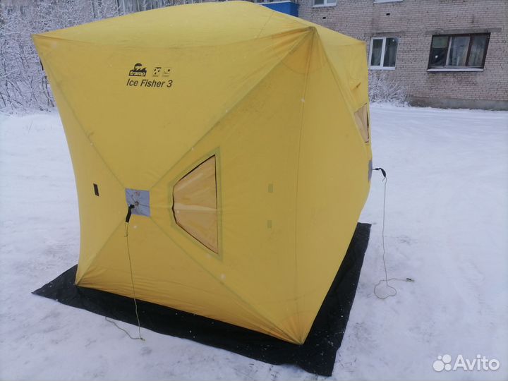 Зимняя палатка tramp ice fisher 3