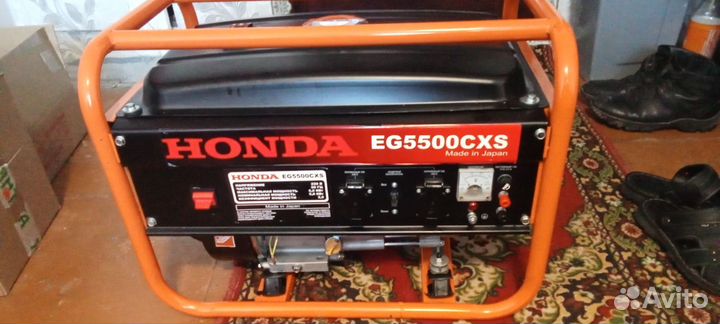 Генератор бензиновый 5 квт