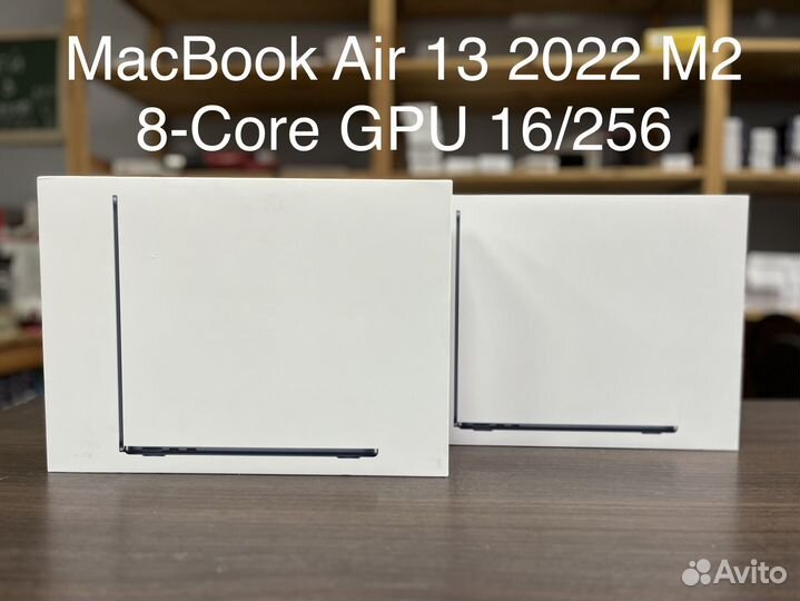 MacBook Air 13 (2022) M2 8/8 16Gb 256Gb Midnight