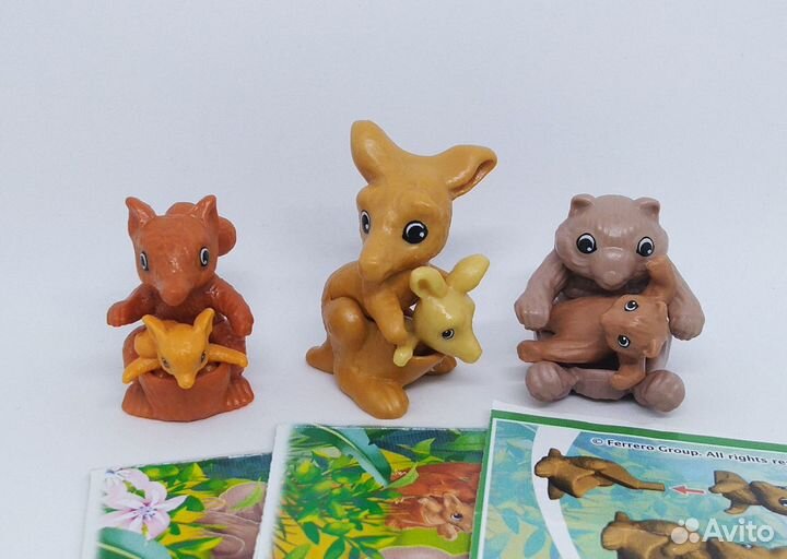 Серии насекомые, Пасха, семейки, и др. киндер