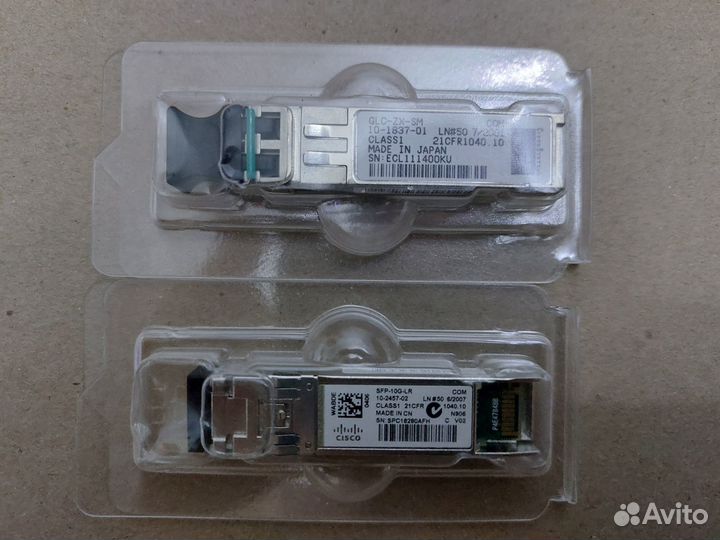 SFP модули Cisco