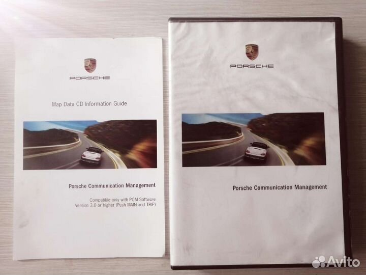 DVD Навигация Porsche Communication Managemen