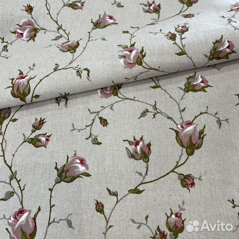 Шторы льняные