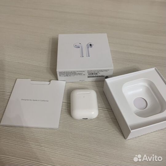 Наушники Airpods 2 оригинал