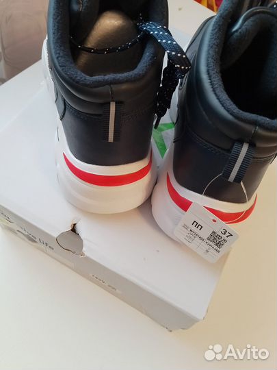 Ботинки новые 37 женские зимние