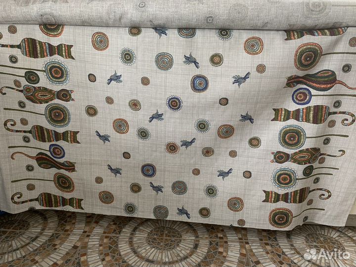 Ткань «рогожка» хлопок/ лён