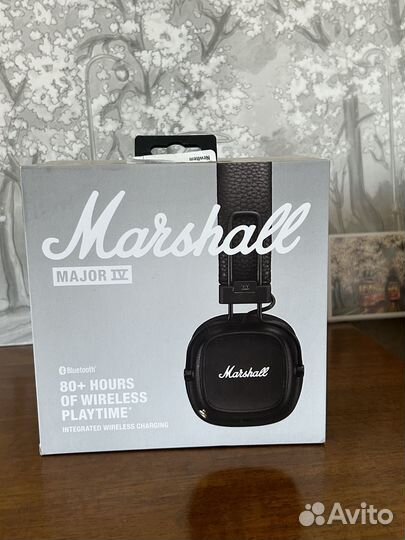 Marshall major 4(iv) Оригинал (Черные Amazon USA)