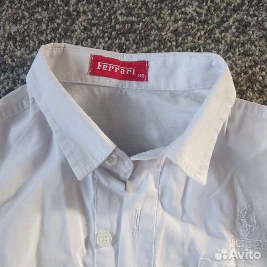 Рубашки на мальчика 116-122