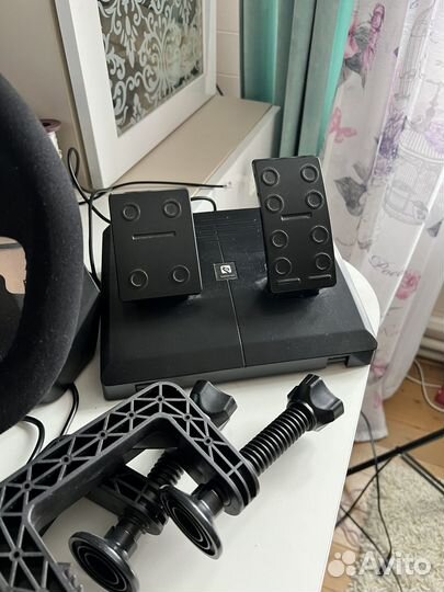 Игровой руль Artplays V-1200 с педалями