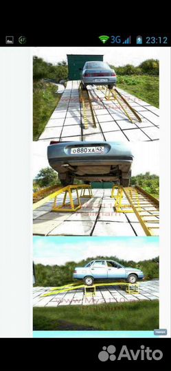 Разборная эстакада