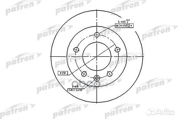 Диск тормозной передний MB-sprinter -06(Гаранти