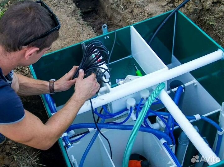 Автономная канализация. Монтаж септика под ключ