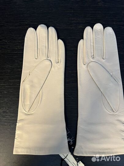 Перчатки из кожи, eleganzza, новые, 7,5