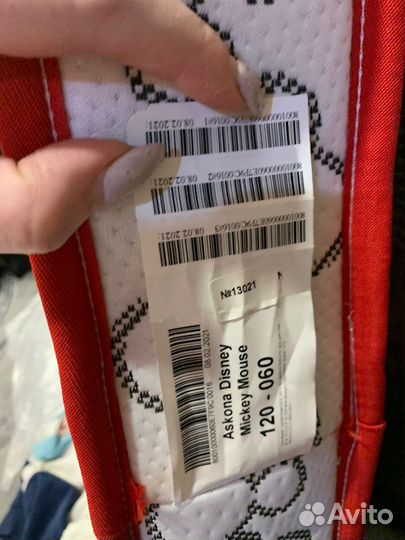 Матрас детский 120 60 аскона новый