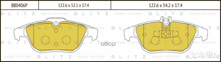 Колодки тормозные дисковые mercedes W204/S204 0