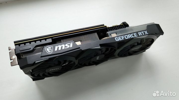 RTX 3070 MSI 3X видеокарта мощная