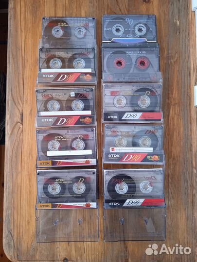 Аудио кассеты наборы Basf Sony TDK