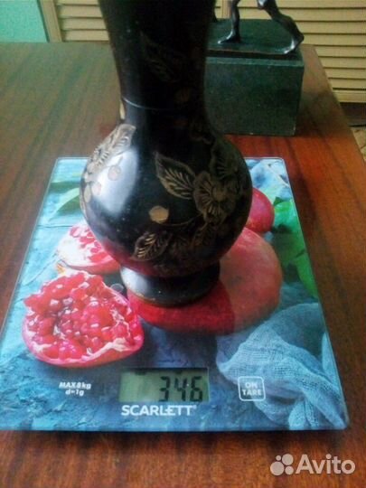 Ваза латунь