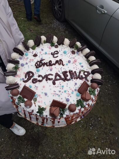 Торты медовик, наполеон,русские пироги.дом.выпеч