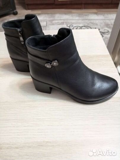 Ботильоны натуральная кожа 36