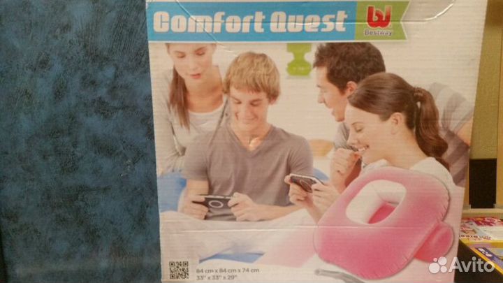 Надувное детское кресло