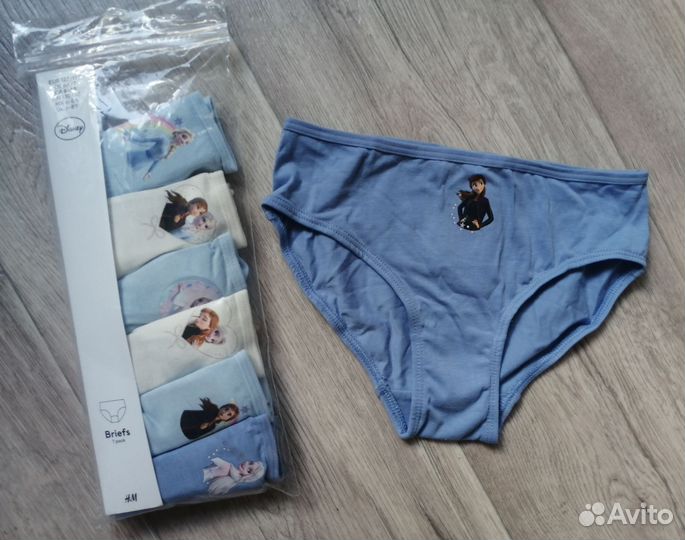 Трусики боксеры George H&M Эльза Моана единорог
