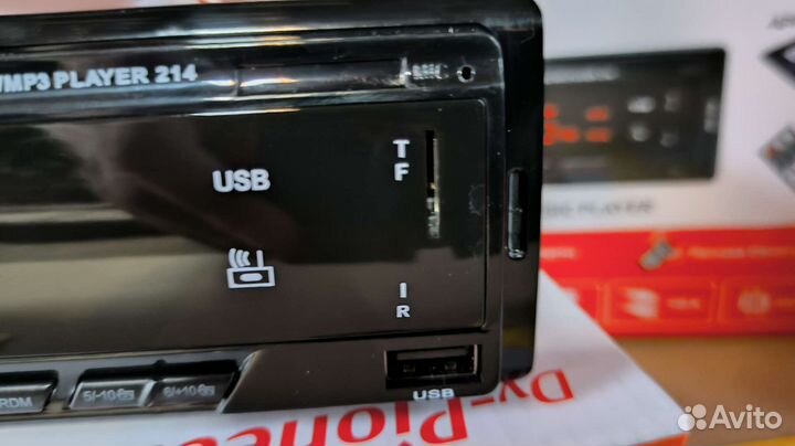 Магнитола в авто Pioneer ok 214 DV-1786 Bluetooth