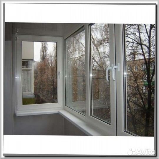 Пластиковое окно с установкой