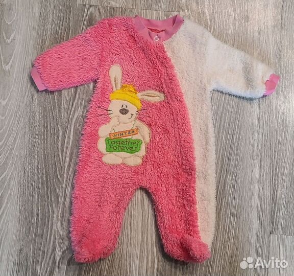 Комбинезоны демисезонные флисовые (разные)