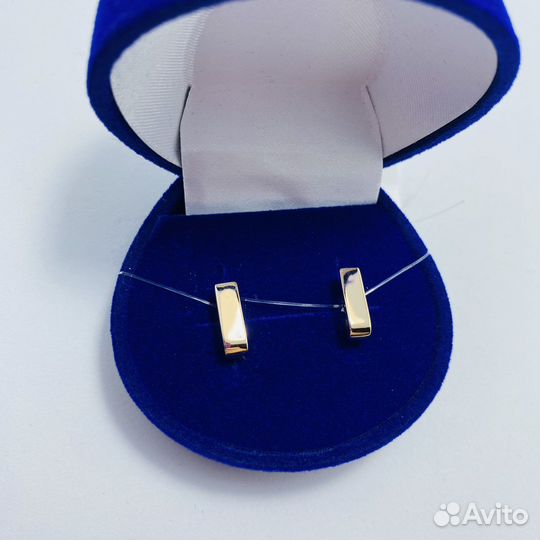Золотые серьги