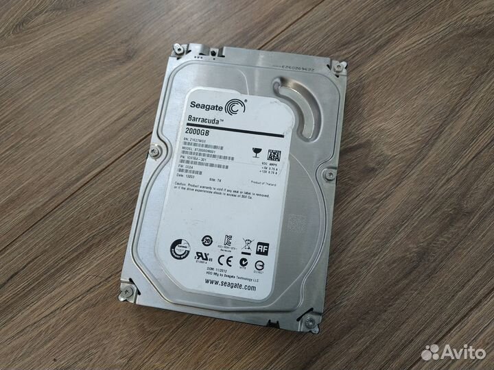 Жёсткий диск 2TB проблемный