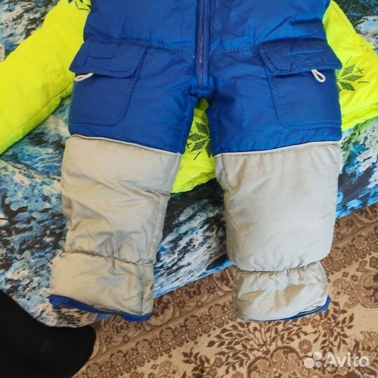 Комбинезон зимний для мальчика с дефектом