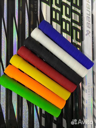 Ручка для хоккейной клюшки (зеленая)