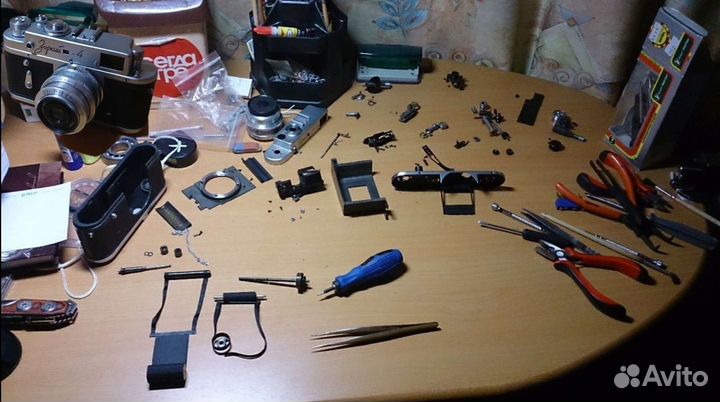 Ремонт и обслуживание плёночной фототехники