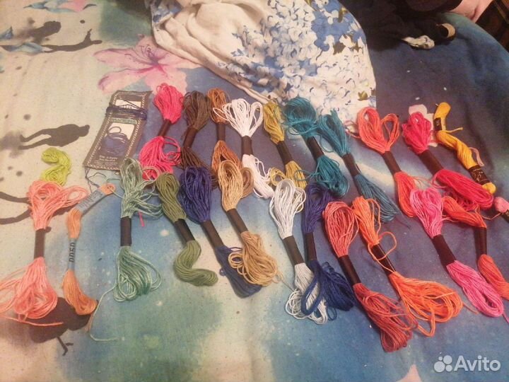 Нитки мулине