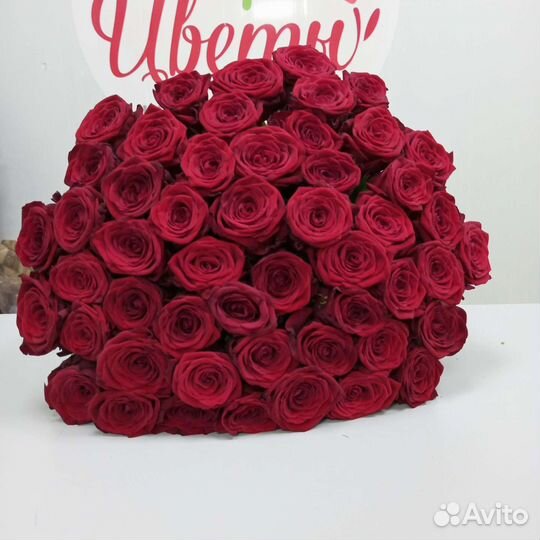Доставка цветов,розы.Красные розы 101,51,25