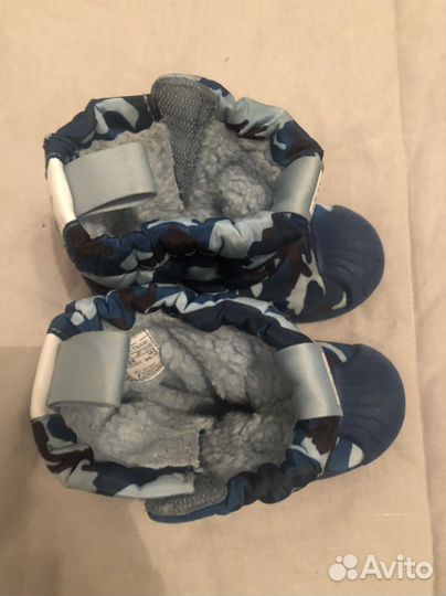 Детская зимняя обувь adidas 25 р