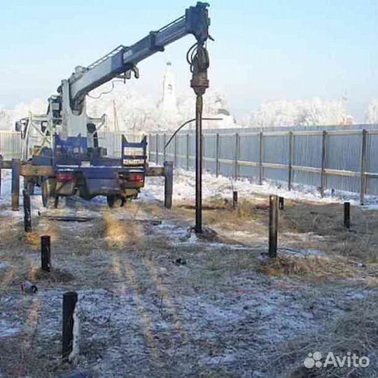 Винтовые сваи Подъем домов