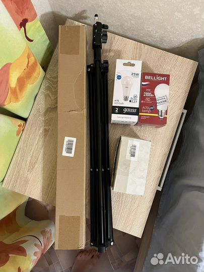 Студийный фотозонт со штативом