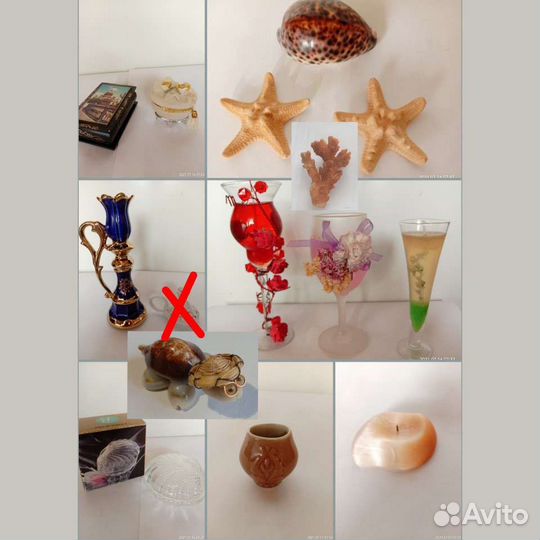 Шкатулки Свечи Подсвечники Ракушки