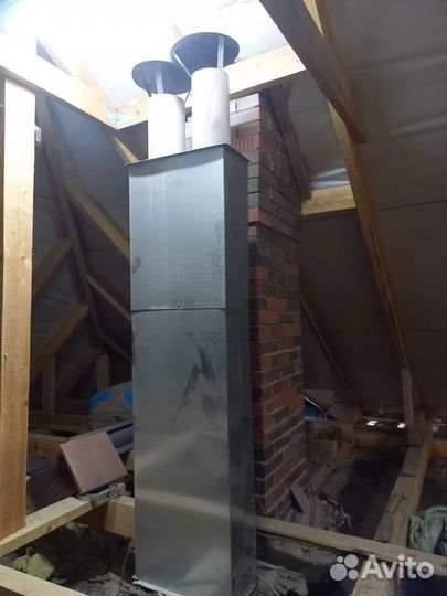 Короб для дымохода