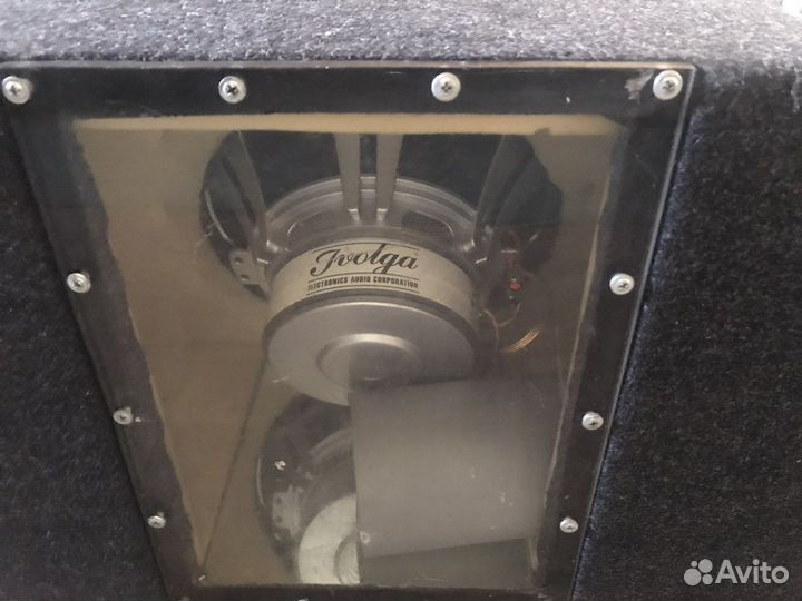 Сабвуфер усилитель колонка еа авто