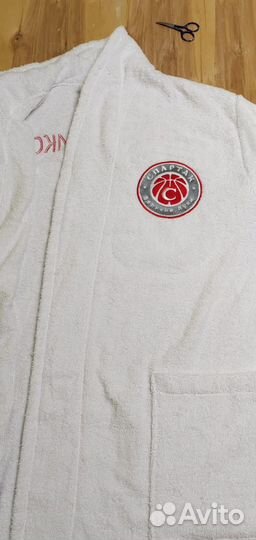 Махровый халат именной