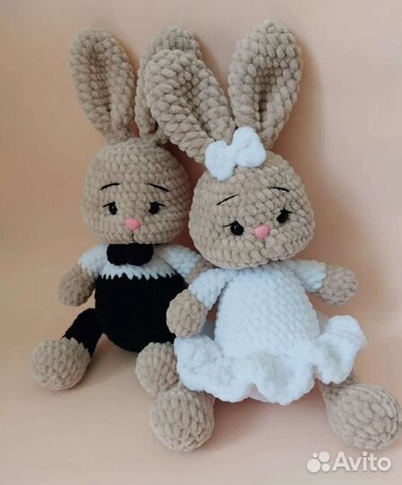 Вязаные игрушки на свадьбу