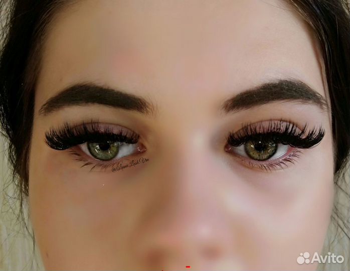 Наращивание ресниц/Оформление бровей